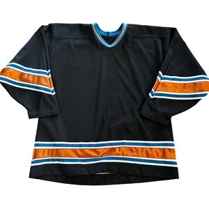 Vintage CCM Hockey Jersey XL – Made in Canada – Capitals Colorway – 90s Blank